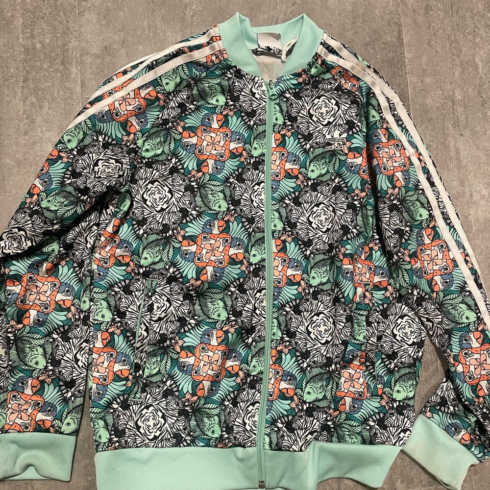 Adidas Kids Tracksuit Jacket , Size Large